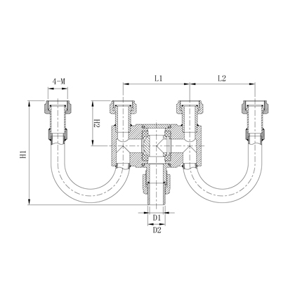 cryogenic diverter valve 低溫三通球閥