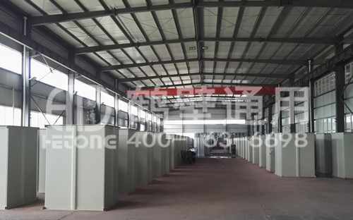 鶴壁通用tgd鋼絲膠帶斗提機車間現場圖片