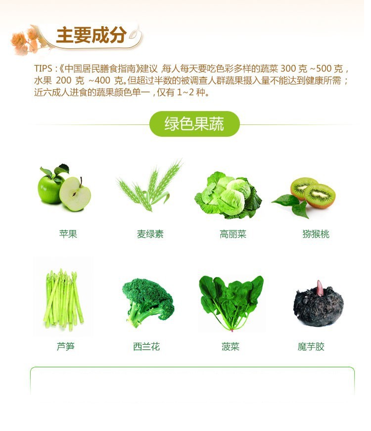 果蔬粉說明1