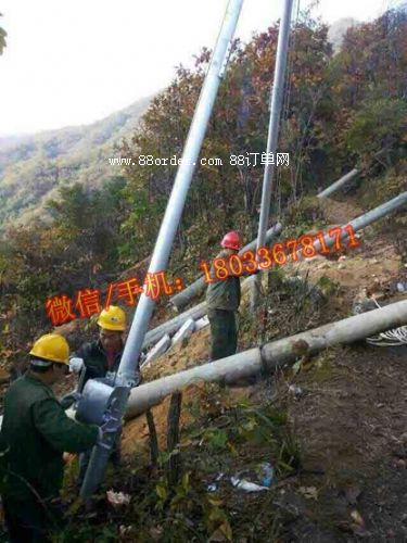8-15米三腳架立桿機 鋁合金山區立桿機