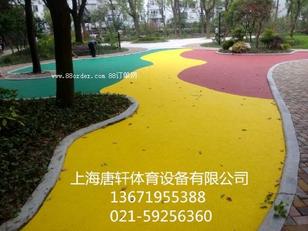 南京塑膠地坪廠家施工