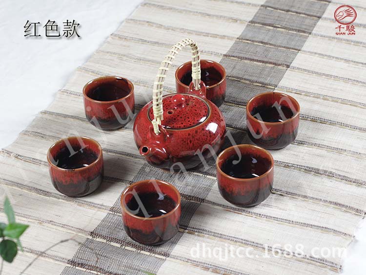 紅色提梁